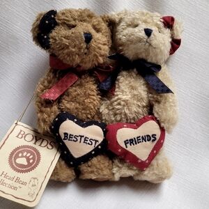 Boyds Bestest Friends Teddy Bear Pair NWT